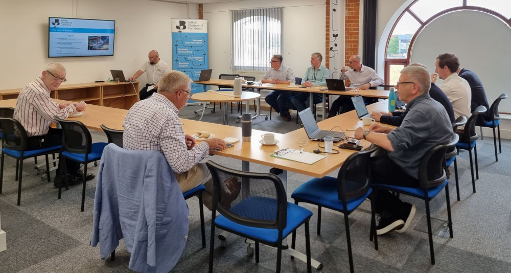 Cllr Derek Davis part of 5G discussions already underway (Picture: Suffolk Chamber of Commerce)