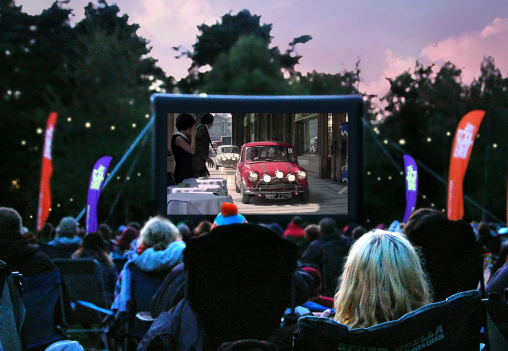 The open-air cinema experience will feature two screenings. (File photo) 