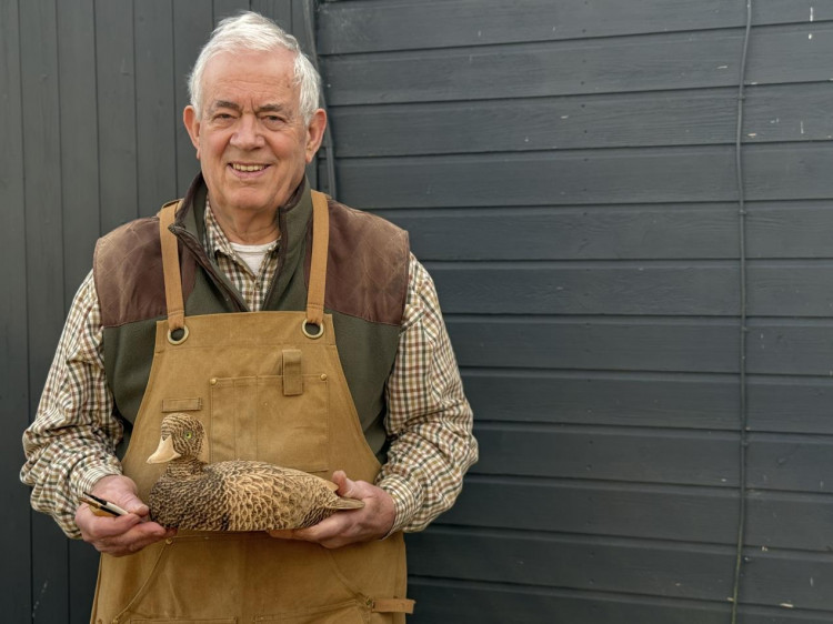 Brian Heath, Wildlife Creations in Wood (Picture: Stonham Barns)