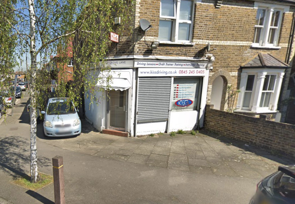 57 Grove Lane, in Kingston, could be converted into a residential property if plans are approved (Google).