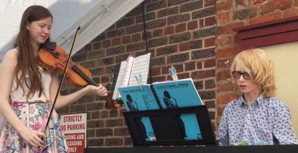 Casey and Edward - The Jazzical Duo Casey and Edward - The Jazzical Duo