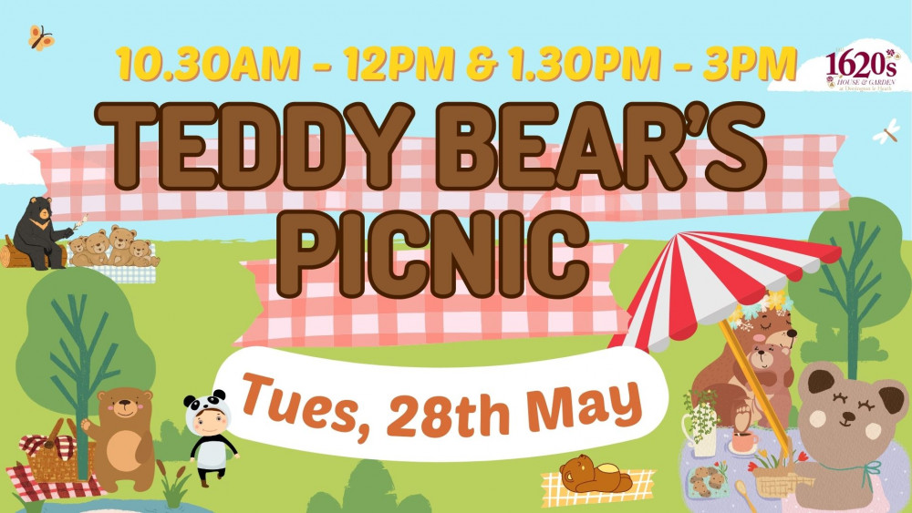 Teddy Bear’s Picnic at The 1620s House and Garden, Manor Road, Coalville