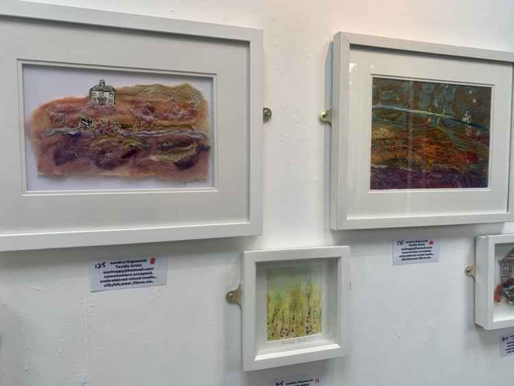 Work by Sandra Hepworth in the link gallery Work by Sandra Hepworth in the link gallery
