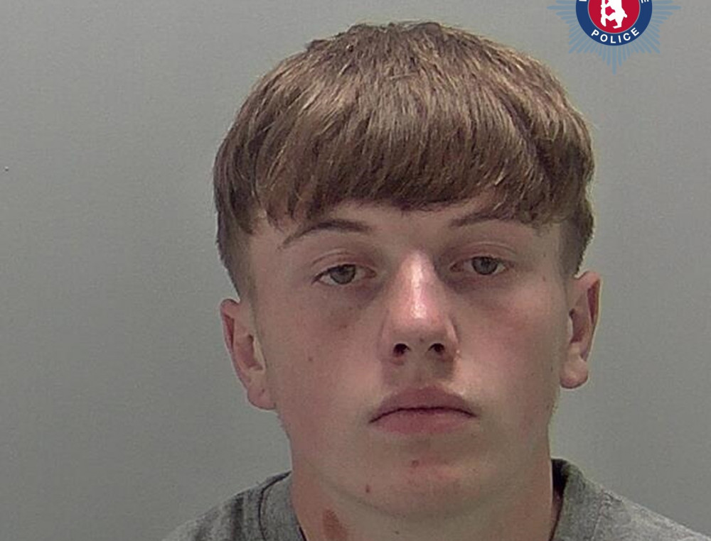 Jake Coop has been jailed for five years (image via Warwickshire Police)