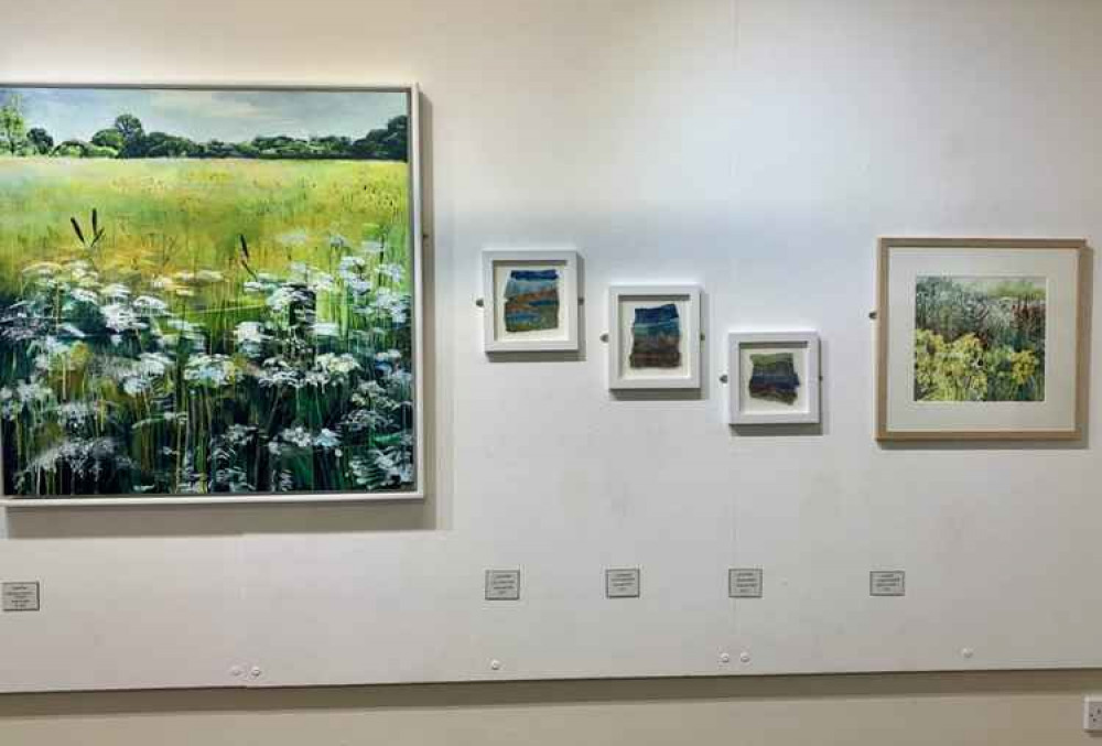 Work by Sue Marsden and Sophie Parr Work by Sue Marsden and Sophie Parr