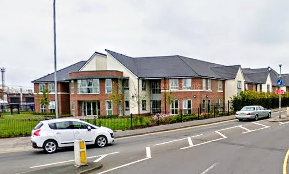 Inspired Life Care Ltd wants to expand its existing care home provision at Telford Court, Dunwoody Way, by constructing the new two-storey building on grassland (Google).