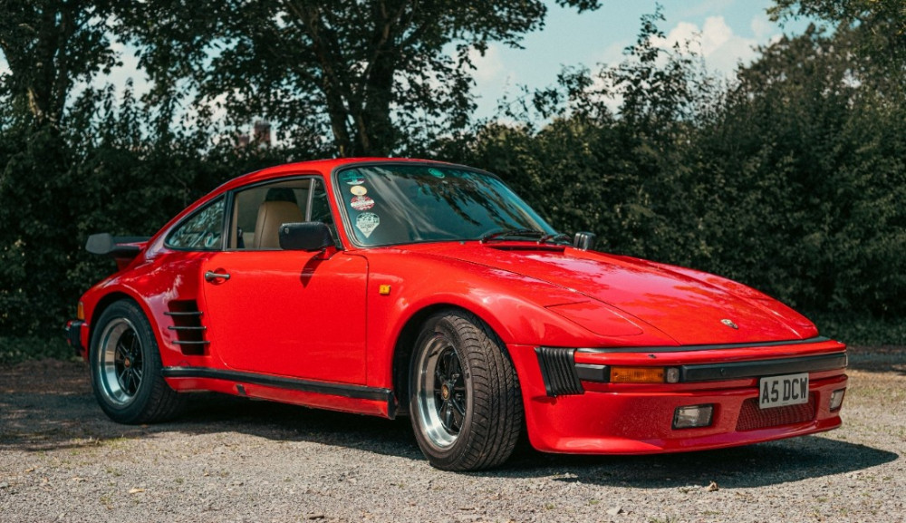 Crewe man, Dave Watson's 1986 Porsche 911 Turbo SE (Influx).