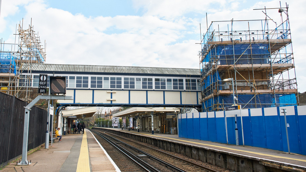 A person was struck by a train between Teddington and Kingston this morning (Photo: Oliver Monk)