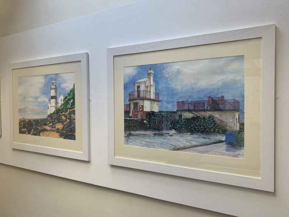 Work by David Atherton in 'Drawing Aside the Journey' Work by David Atherton in 'Drawing Aside the Journey'
