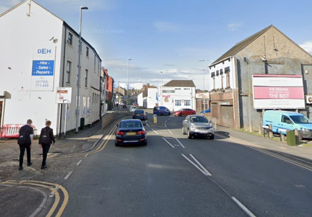 Police carried out a warrant near Brownhills Road, Tunstall, on Friday 26 April (Google).