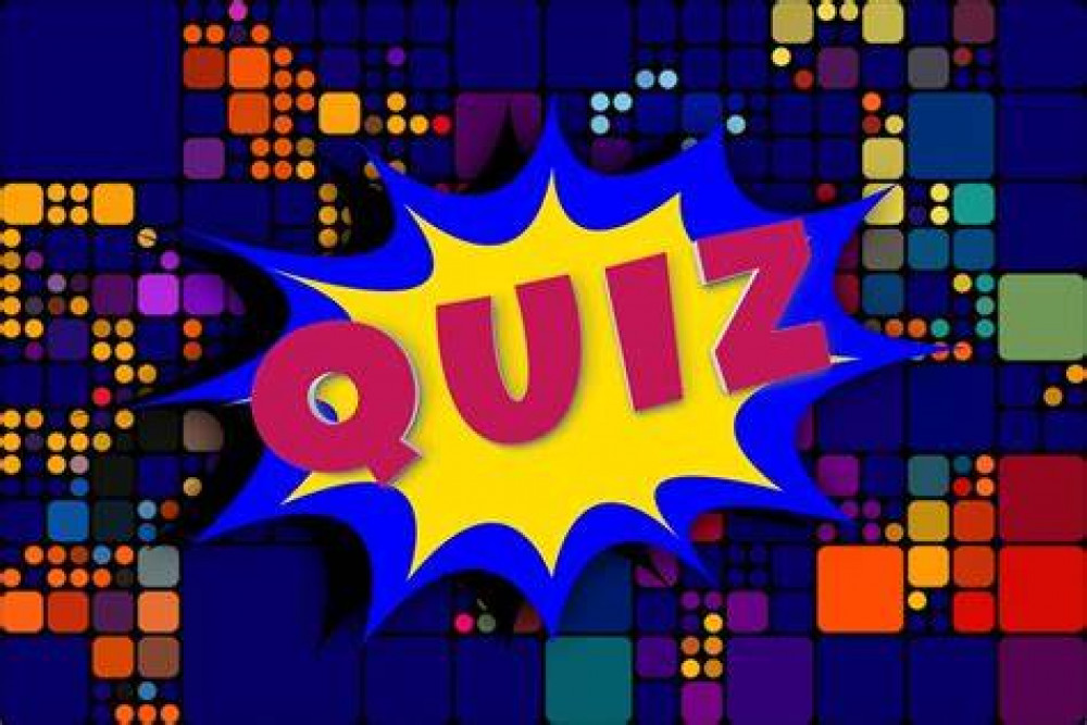 Quiz stock image