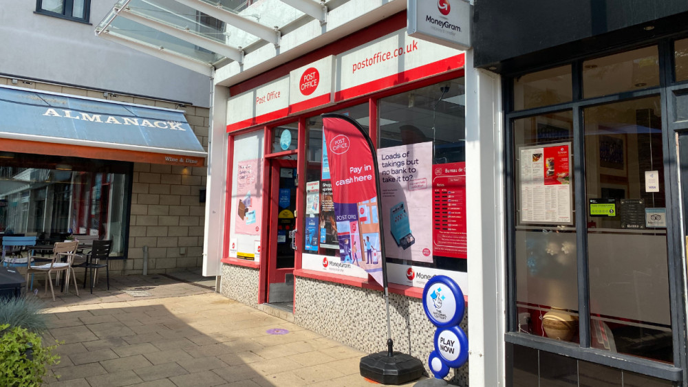 Abbey End Post Office changed hands last June (image by James Smith)