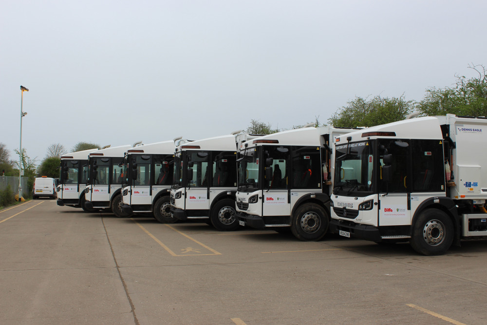 New waste vehicles are on the roads in Rutland. Image credit: LDRS. 