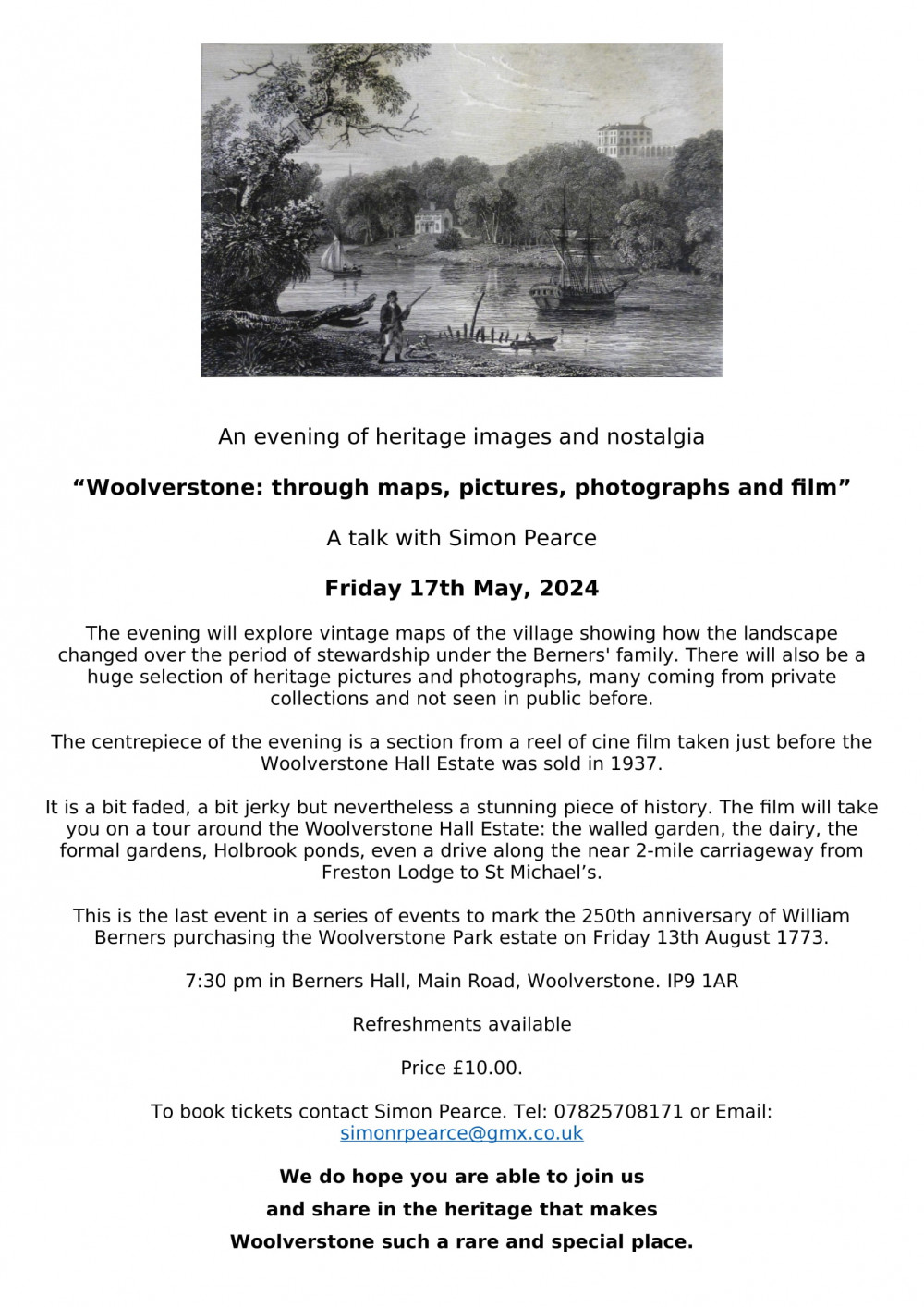 Woolverstone through maps, drawings, photos and film Woolverstone through maps, drawings, photos and film