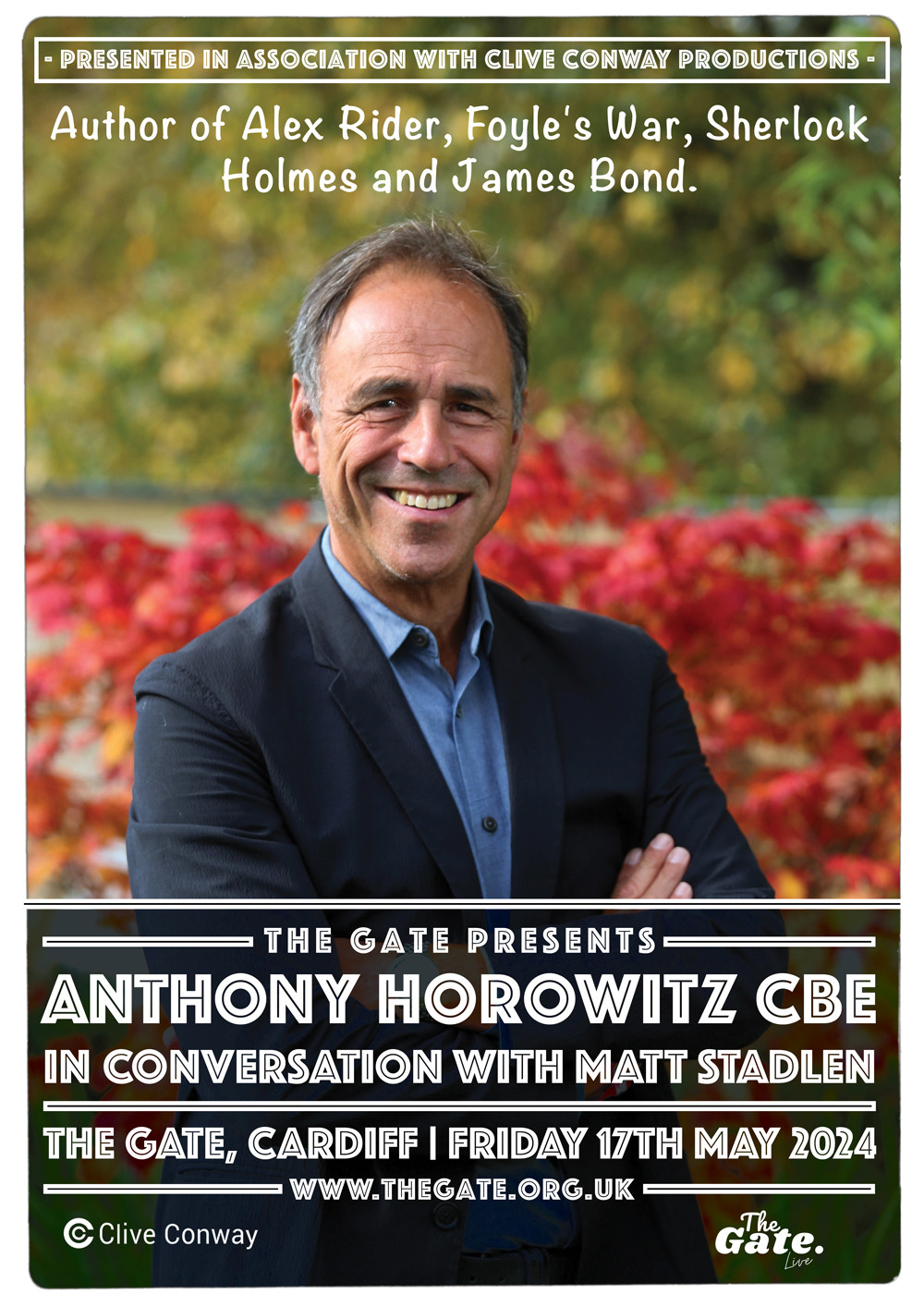 Anthony Horowitz in conversation with Matt Stadlen Anthony Horowitz in conversation with Matt Stadlen
