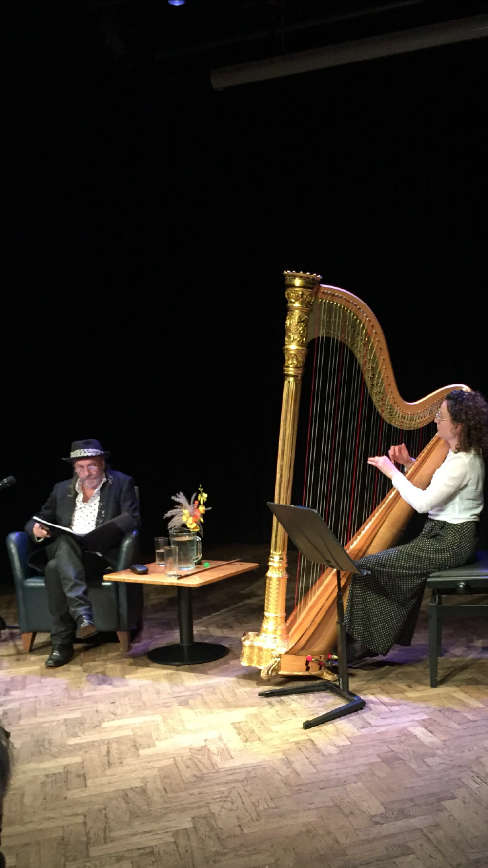 Imaginary Landscapes - Poetry and Harp with Chris Tutton and Anne Denholm Imaginary Landscapes - Poetry and Harp with Chris Tutton and Anne Denholm