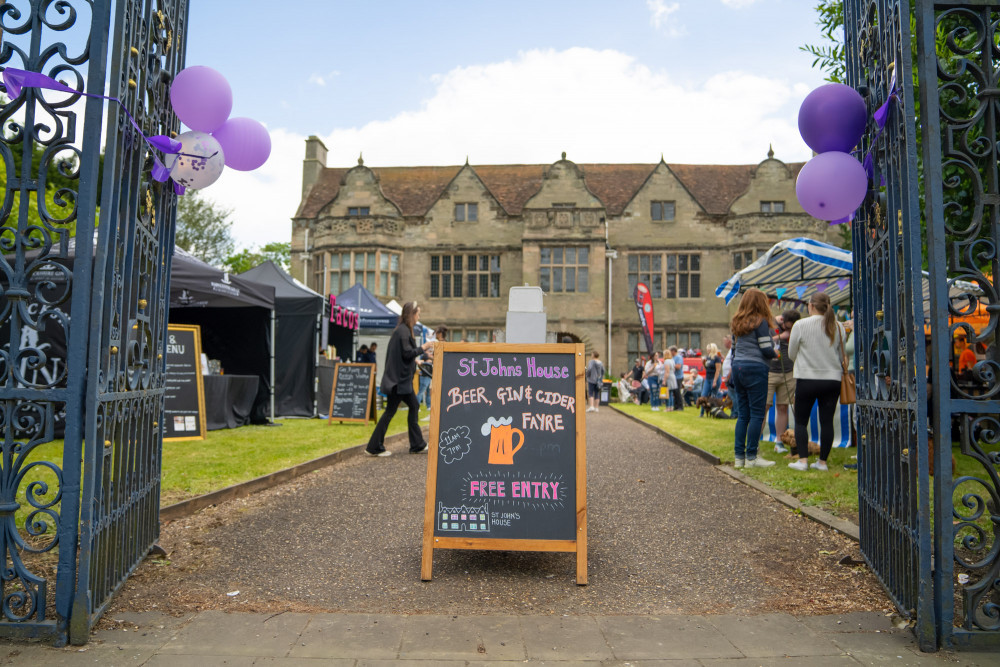 St John's House Beer, Gin & Cider Fayre returns on May 18 (image via WCC)