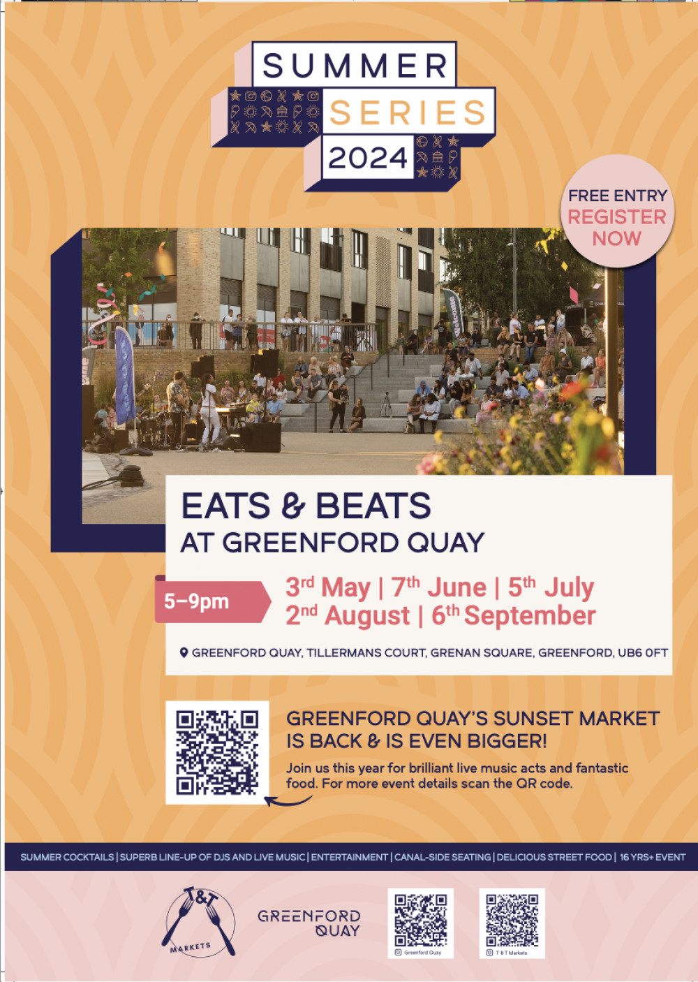 EATS & BEATS AT GREENFORD QUAY EATS & BEATS AT GREENFORD QUAY