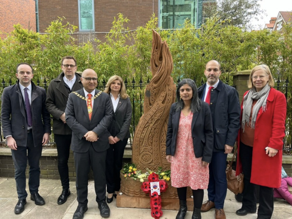 West London MPs and councillors at the Armenian Genocide Memorial on 27 April (credit: Image supplied).