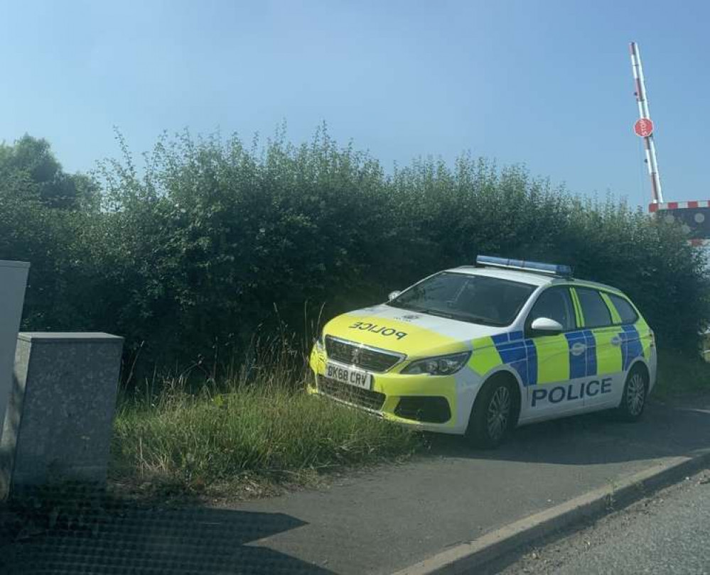 Police at the scene this morning. Police at the scene this morning.