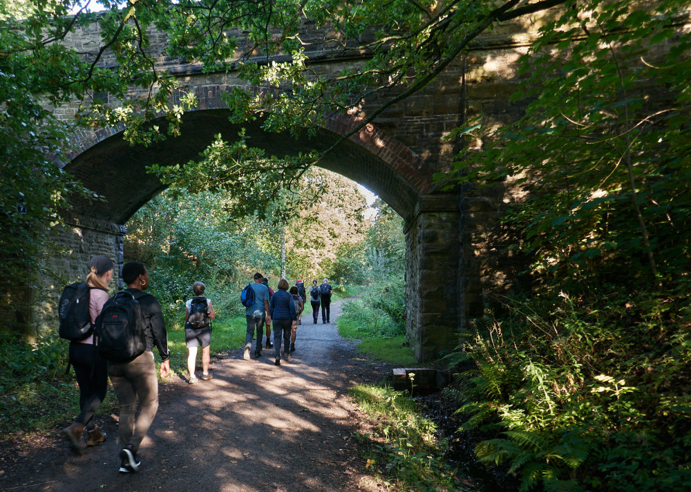 Along the Middlewood Way - one of the walks in the 2023 festival