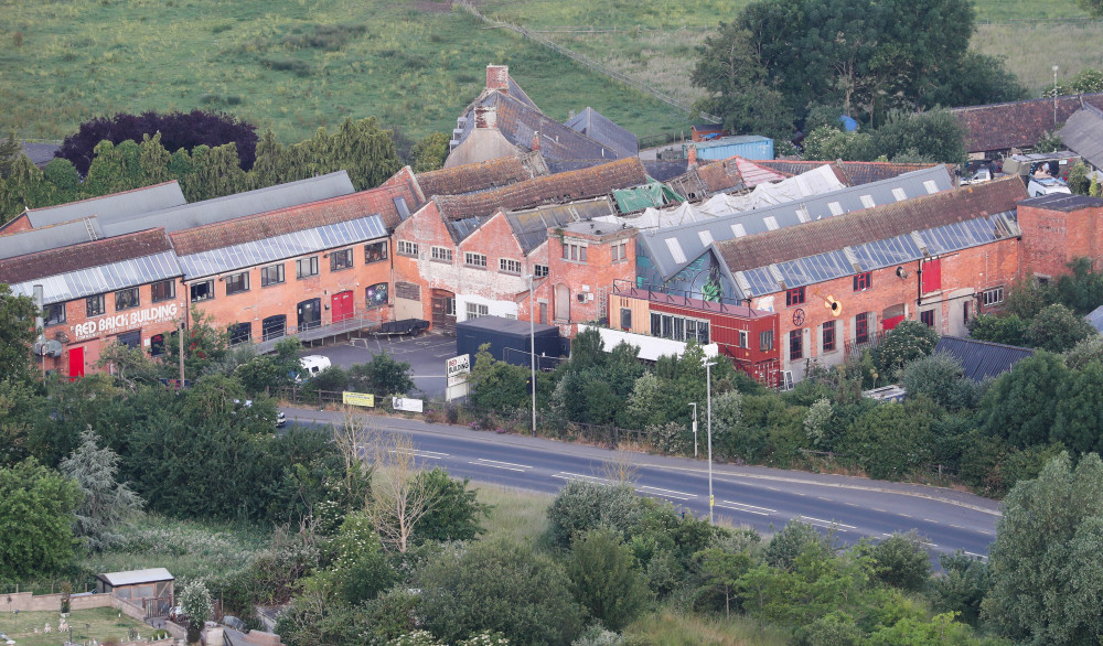 The Red Brick Building In Glastonbury. CREDIT: The Red Brick Building.