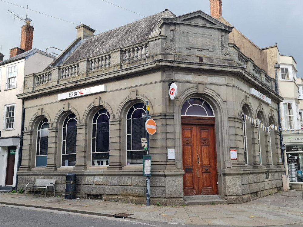 HSBC in Wells, before it was closed. 