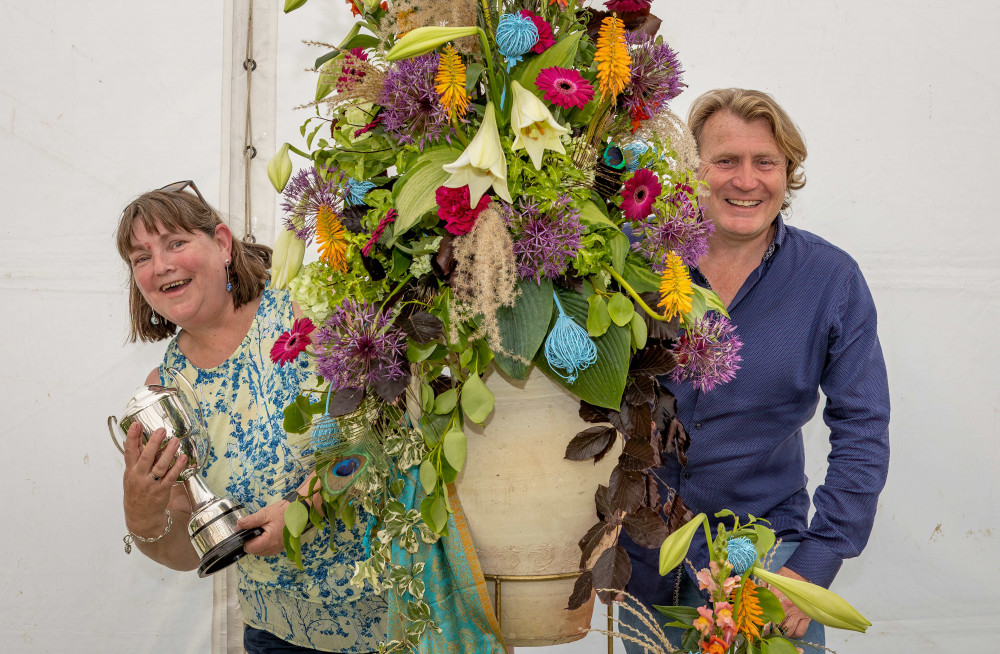 Floral Art at the Horticulture Tent