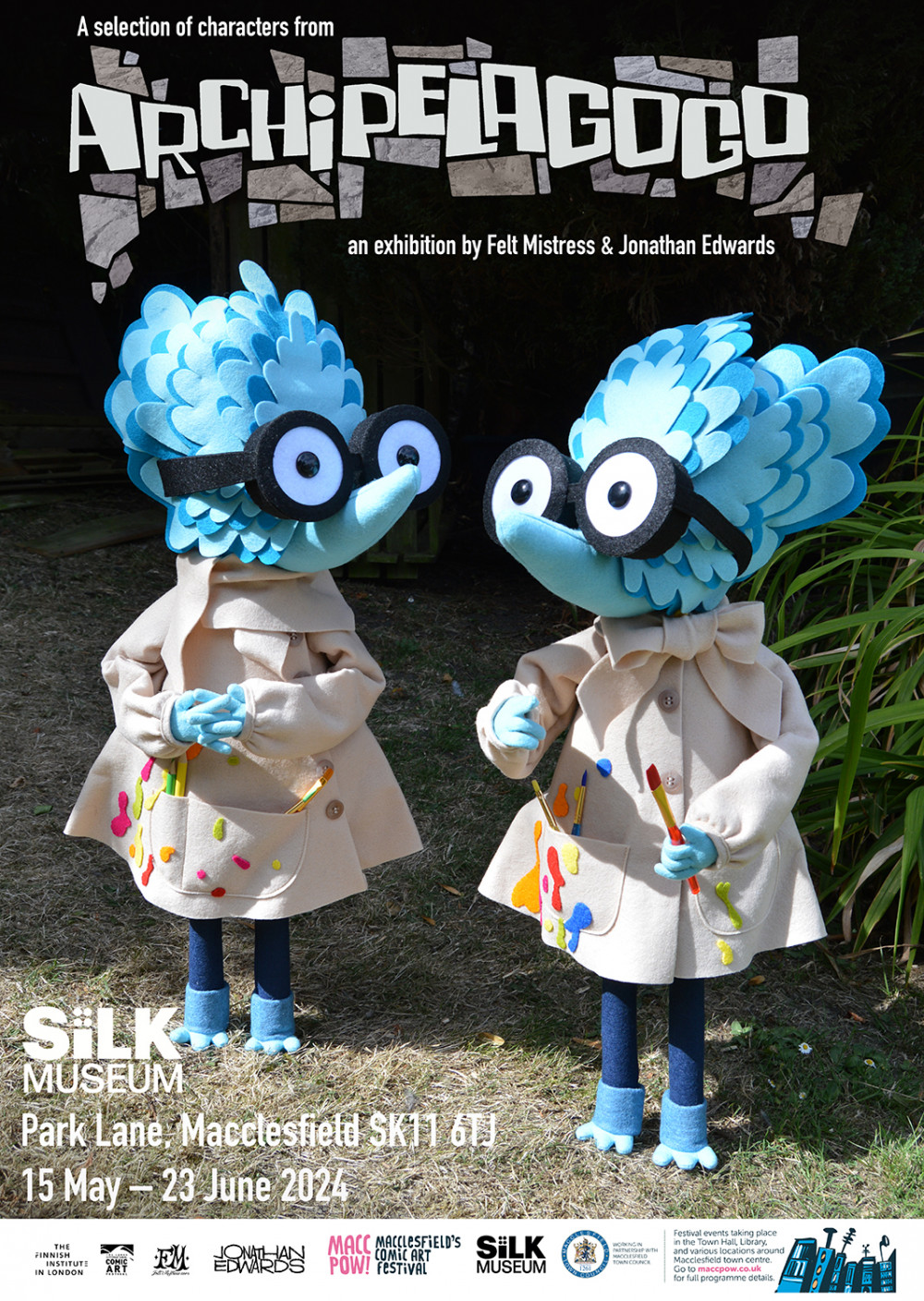 Macc-Pow! Presents 'The Archipelagogo' an exhibition by Felt Mistress Macc-Pow! Presents 'The Archipelagogo' an exhibition by Felt Mistress