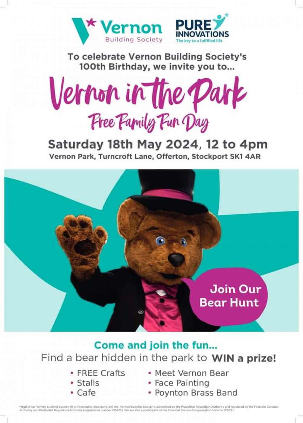 Come and enjoy the Vernon in the Park event at Vernon Park on 18 May 2024 Come and enjoy the Vernon in the Park event at Vernon Park on 18 May 2024