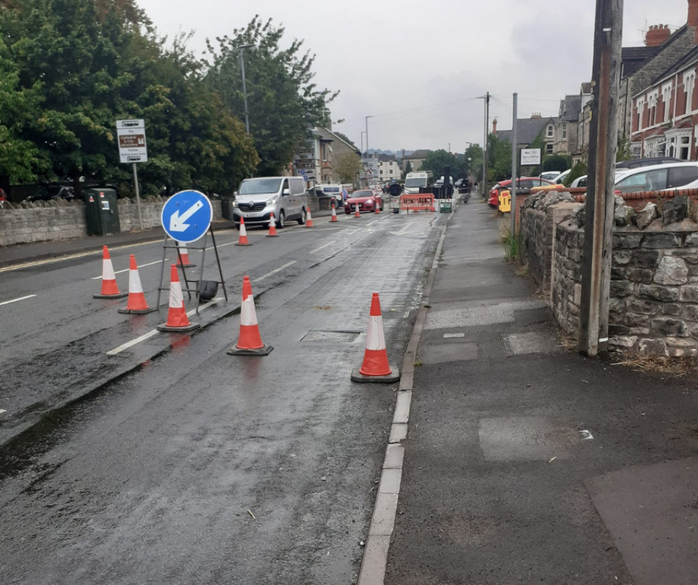 The current roadworks on the A39 are due to end on May 17 - but the road is dug up once again on May 28. (File photo) 