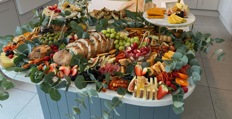 Teddington Caterers' grazing table