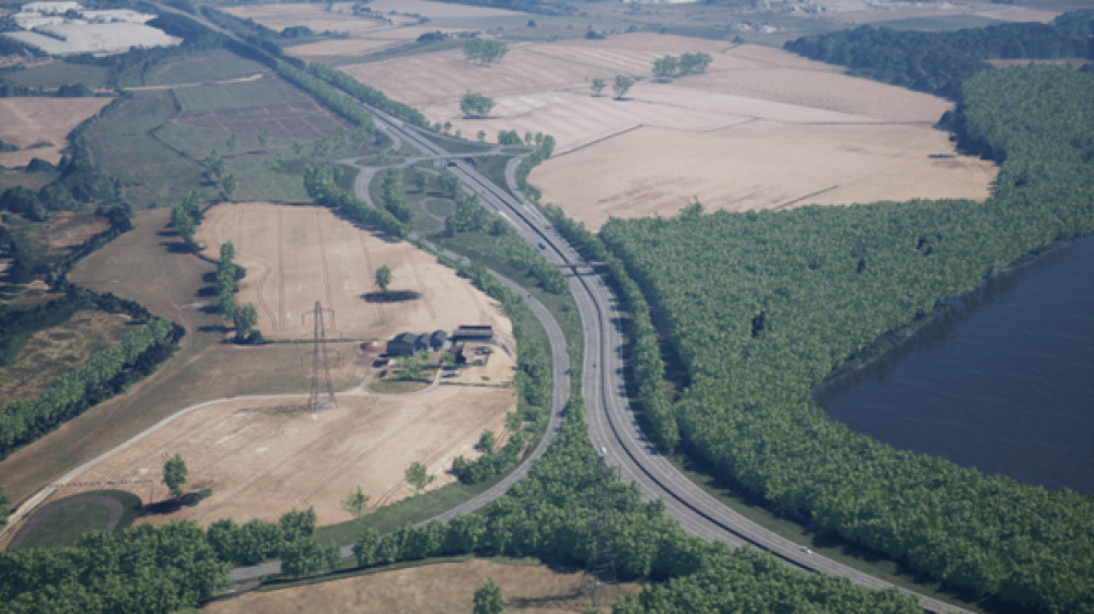 National Highways is planning to upgrade Walsgrave Junction on the A46 (image via National Highways)