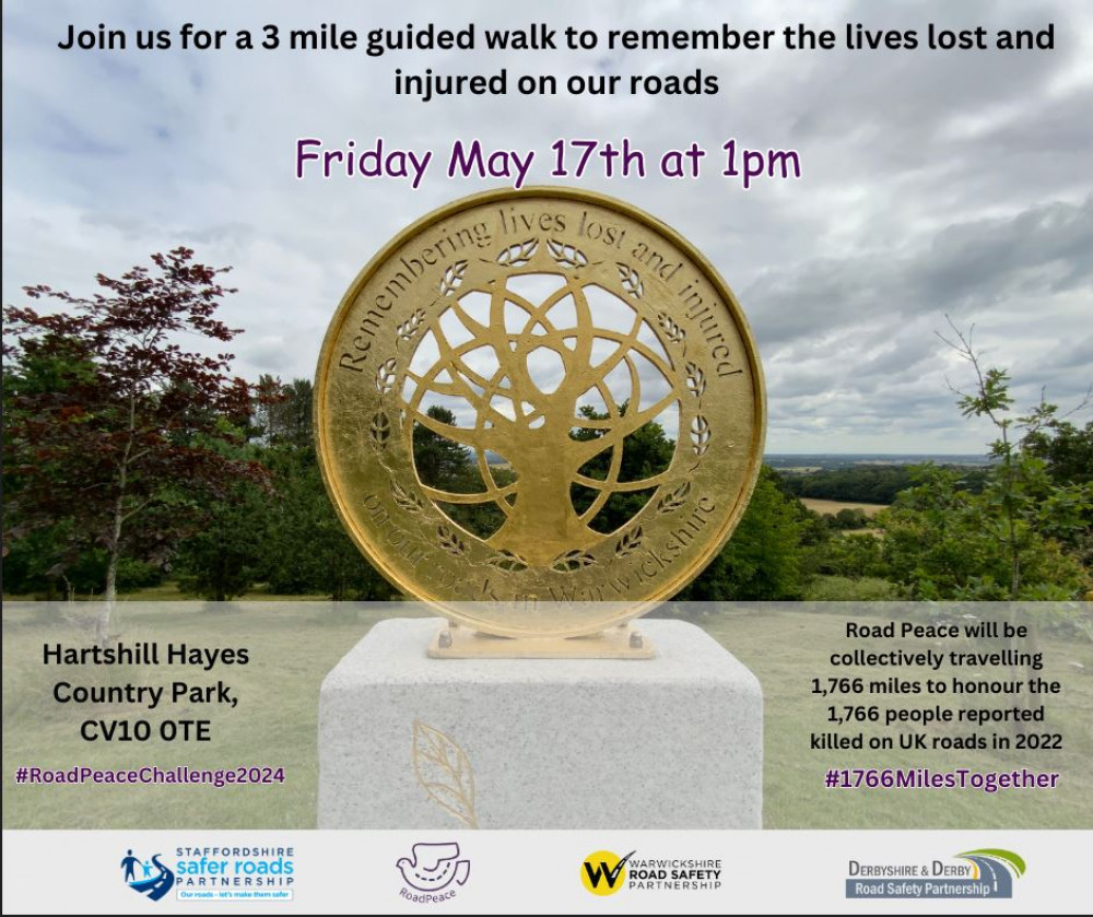 RoadPeace Challenge guided walk RoadPeace Challenge guided walk
