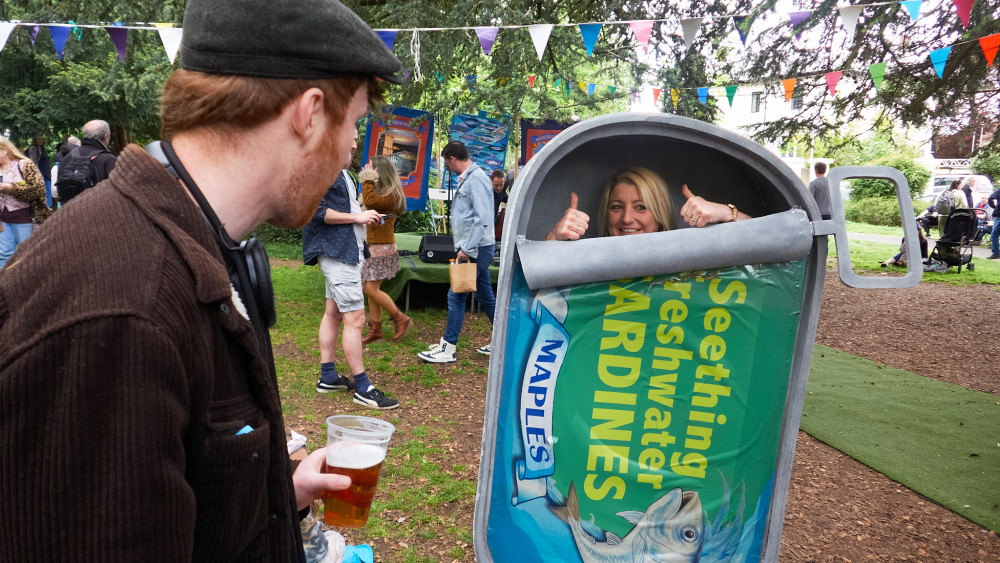 The Community Brain, who hosted the recent Freshwater Sardine Festival (pictured) is holding yet another community event this weekend. (Photo: Ollie G. Monk)