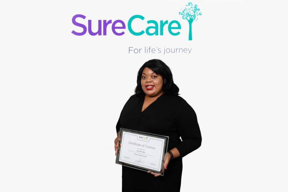 Lily Man has opened a new SureCare franchise in Stoke-on-Trent (SureCare). Lily Man has opened a new SureCare franchise in Stoke-on-Trent (SureCare).