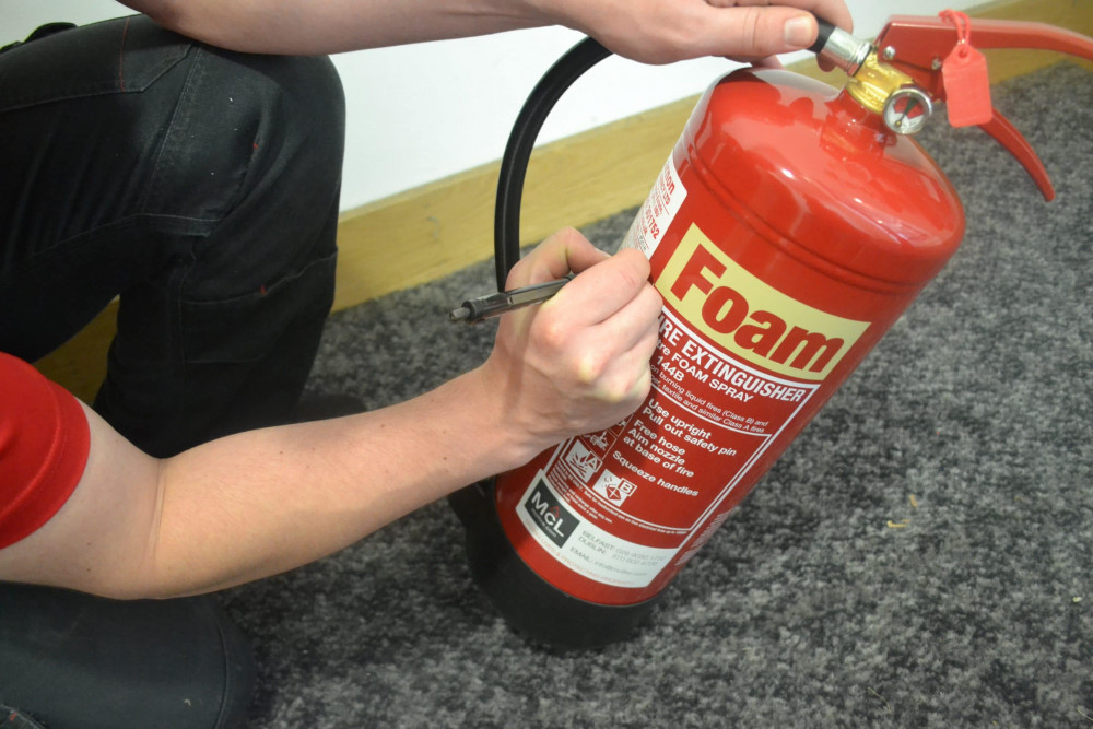 A unique opportunity has emerged for a Fire Extinguisher Engineer in Shepton Mallet (File photo/Unsplash) 