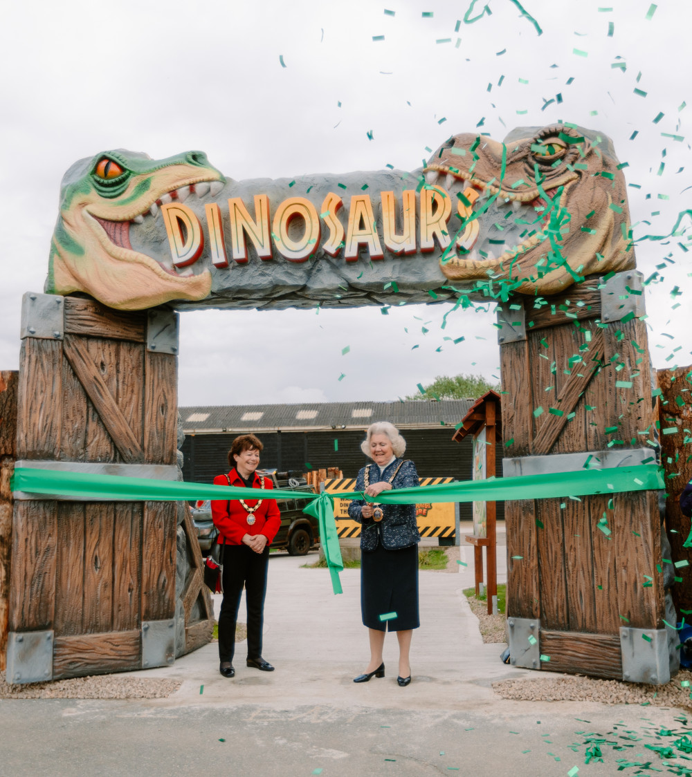 The Mayor of Chelmsford cutting the ribbon. (Photo: Michael Chudley)