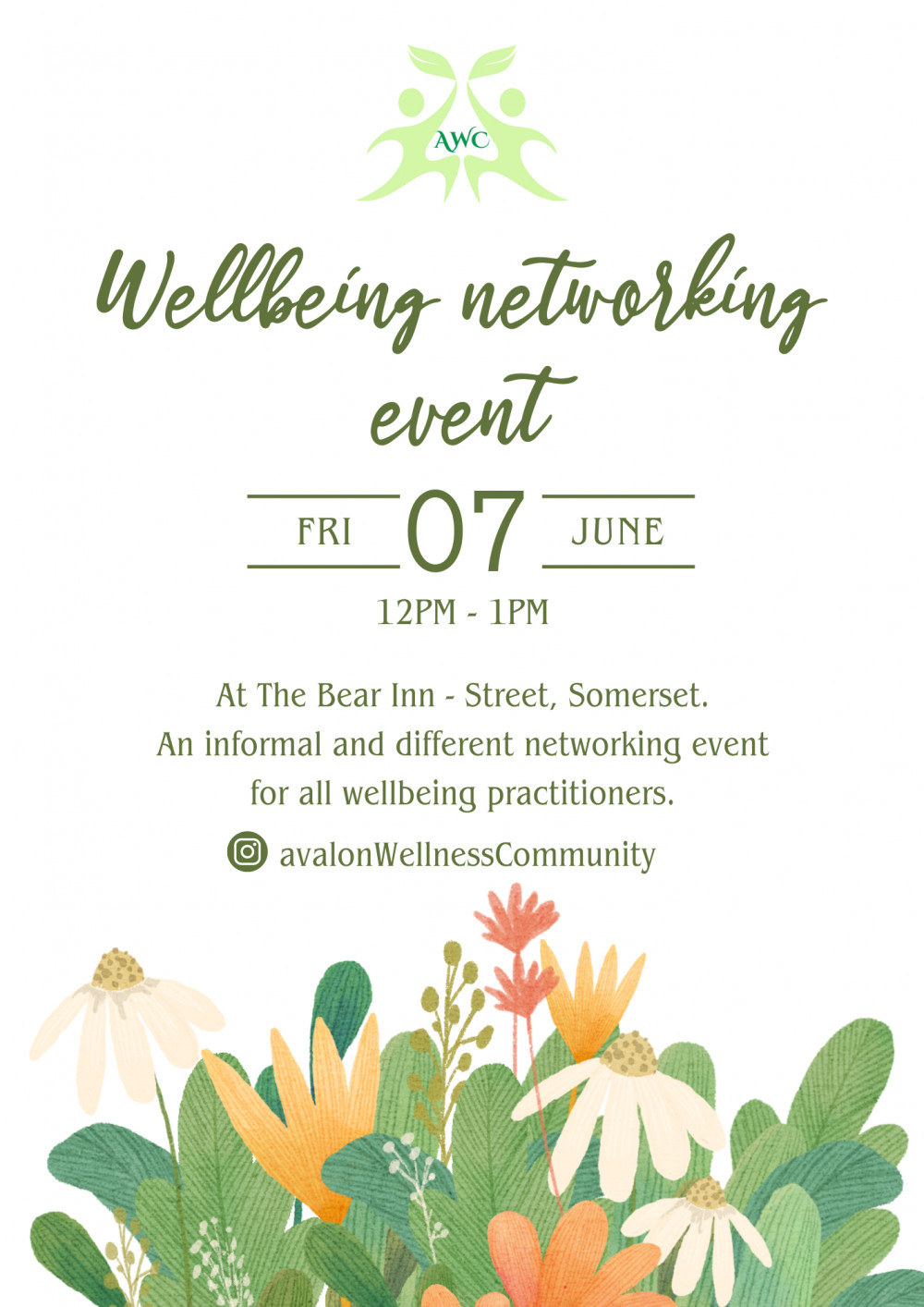 Free wellbeing networking event