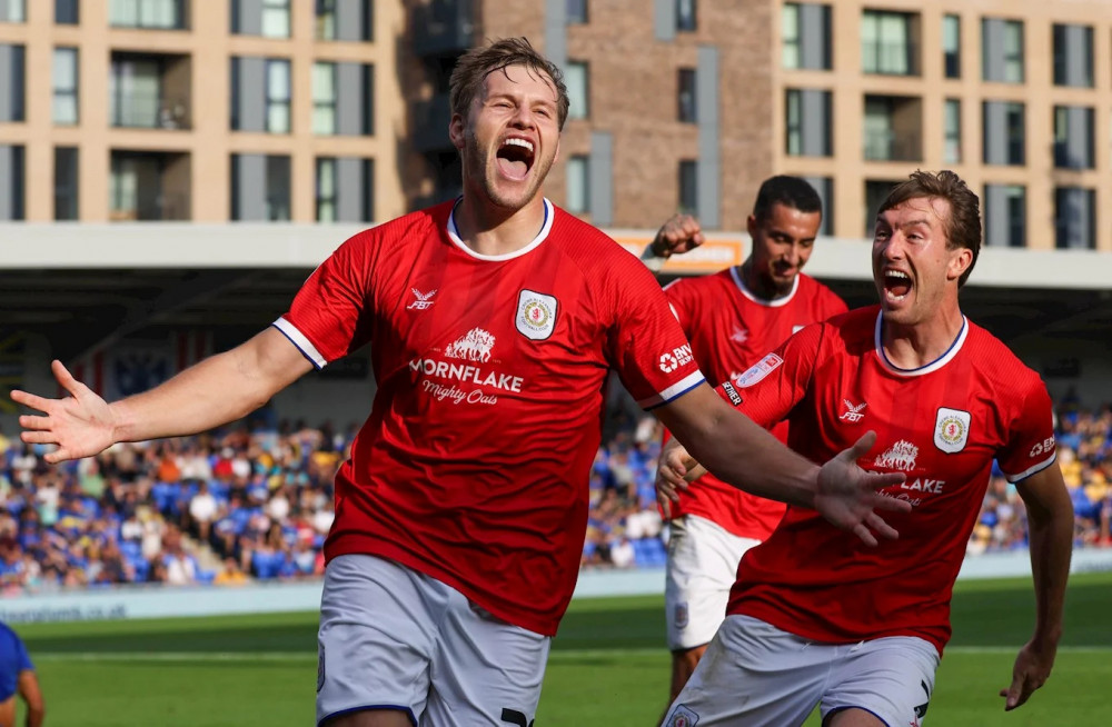 The attacking trio of Elliot Nevitt, Christopher Long and Courtney Baker-Richardson have all been offered new contracts for 2024/25 (Crewe Alex).