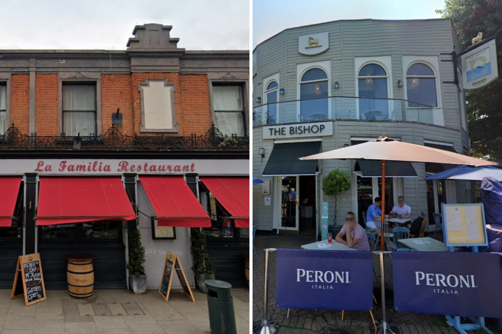 A man from Teddington tried to dine at two restaurants without paying, accumulating a bill of £347.85 (credit: Google maps).