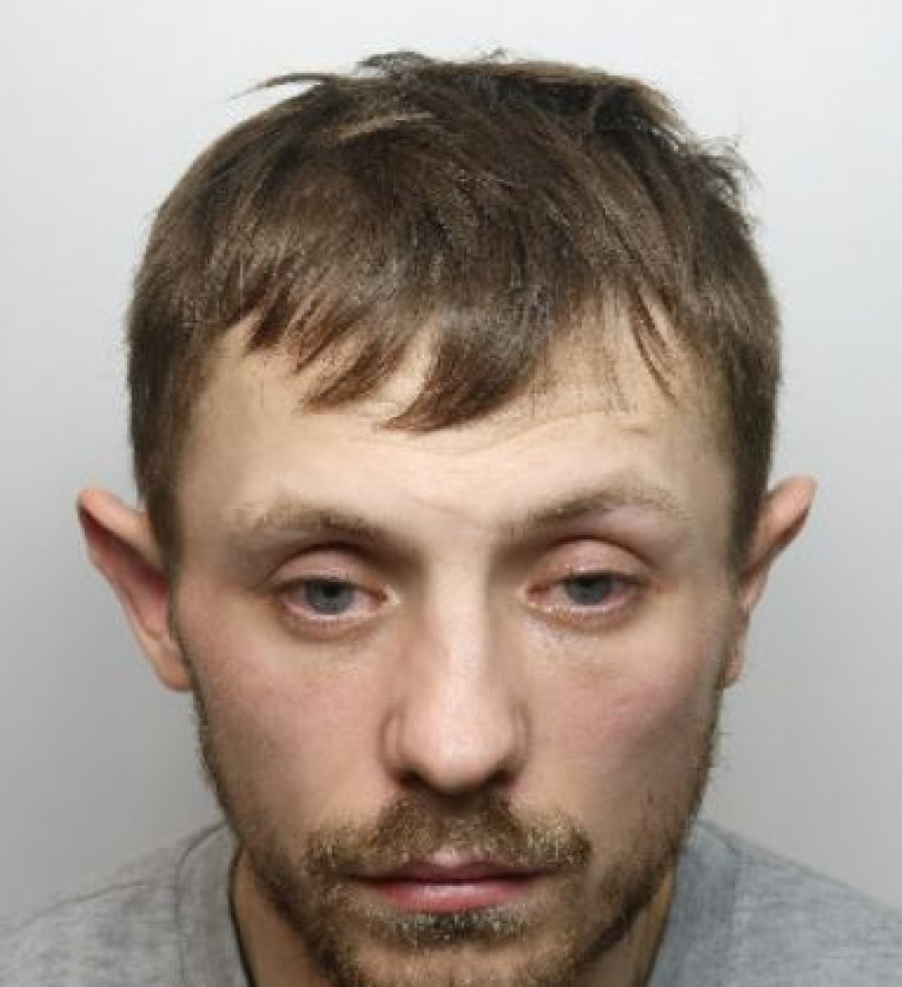 Sam Austen, 28, of no fixed address, has been jailed for ten years (Staffordshire Police).