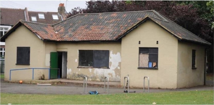 A local charity is looking to expand its fundraising efforts to fund a new building to replace the current derelict pavilion. (Photo: Nub News)