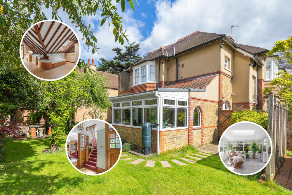 This week's Ealing property of the week is a five bedroom home in Somerset Road, Brentford (credit: Leslie & Co).