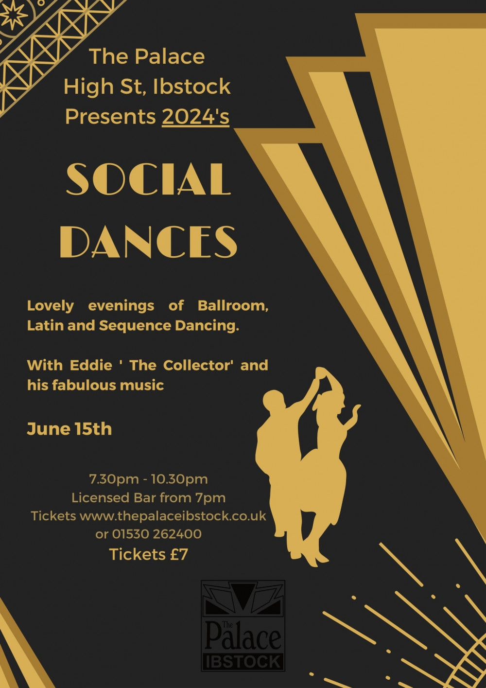 Social Dance at The Palace at The Palace Community Centre, Ibstock, near Coalville