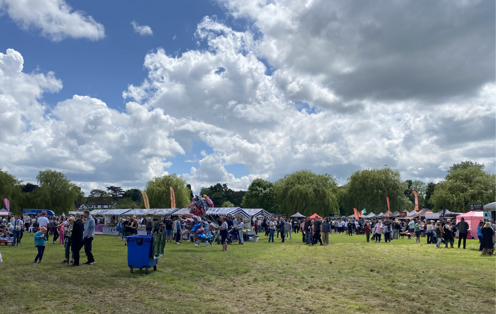 Warwick Food Festival has moved to St Nicholas Park (image by James Smith)