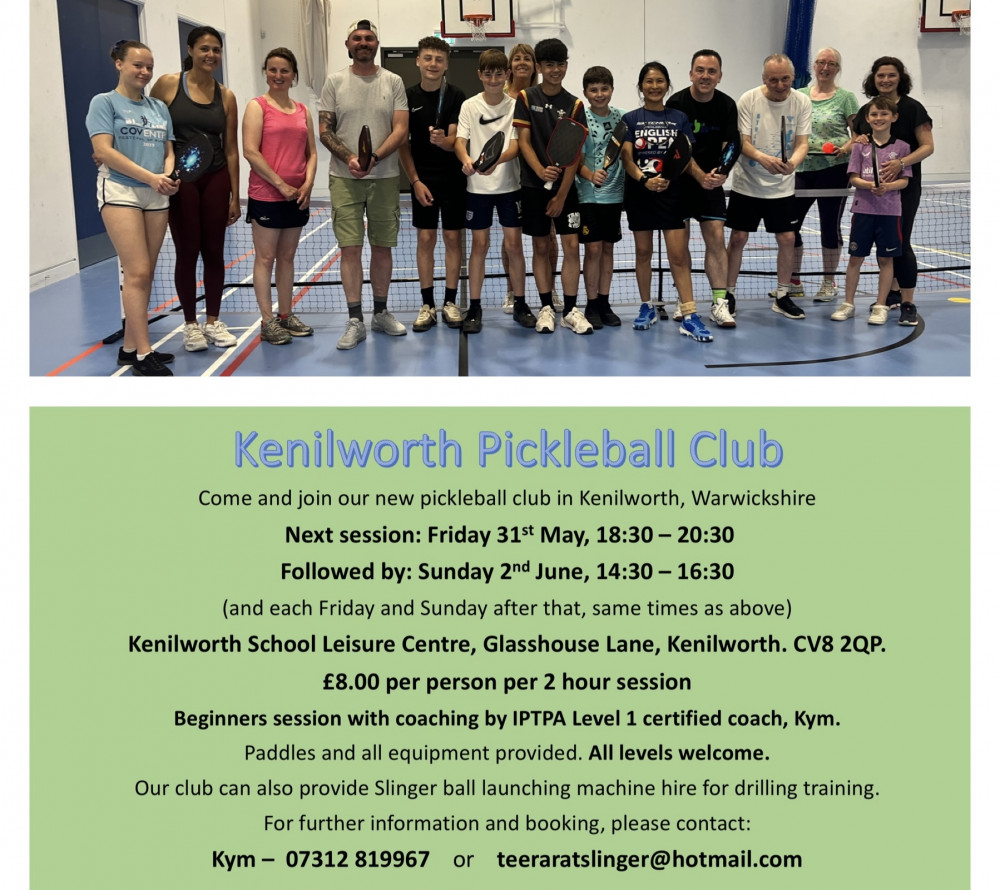 Kenilworth Pickleball Club Kenilworth Pickleball Club