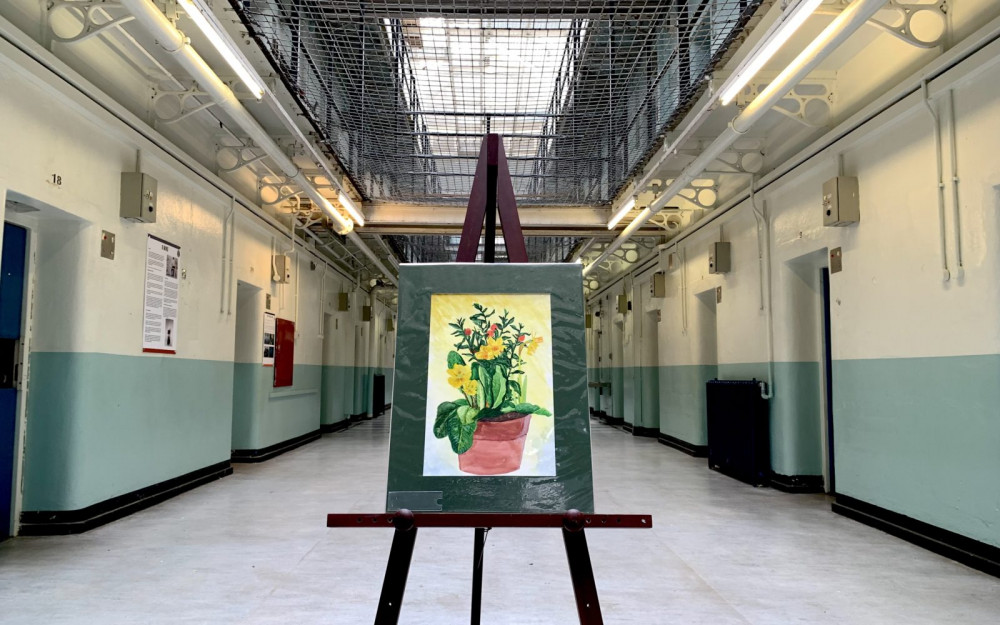 Explore a diverse collection of paintings and artworks created by prisoners (Photo: Shepton Mallet Prison) 