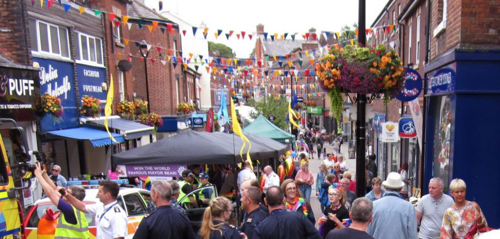 Congleton Pride is preparing to celebrate its fifth birthday on Saturday 20 July (Congleton Pride).