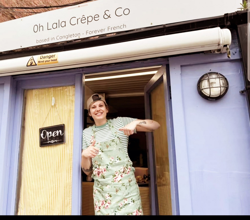 A new French-style business has opened selling crepes, sandwiches and French pastries. (Photo: OhLala Crepe & Co) 